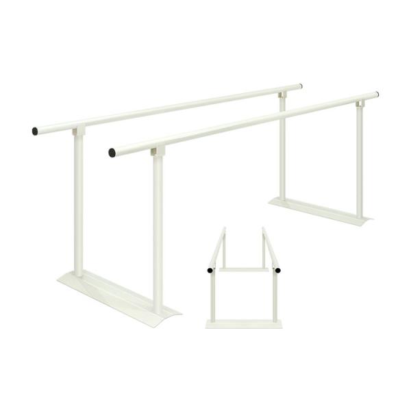 平行棒 パラレルSD（固定タイプ） 長さ150cm×高さ60〜90cm TB-534-01 高田ベッド製作所 │ 訓練 トレーニング 歩行訓練 歩行補助 リハビリ 高齢者 介護用品