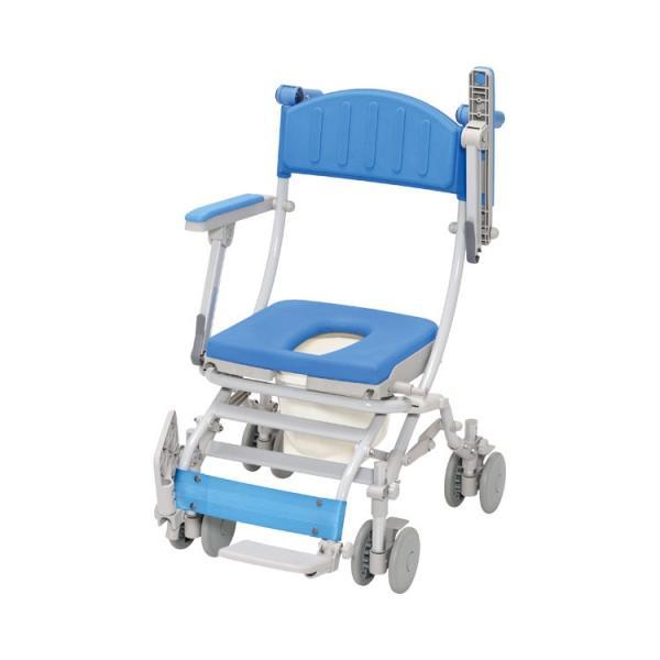 Uchie ウチエ　シャワーキャリー シャトレチェアC 介護　入浴　車椅子 シャワーキャリー 入浴用 車椅子 高齢者 介護用品 シャトレチェアC 4輪