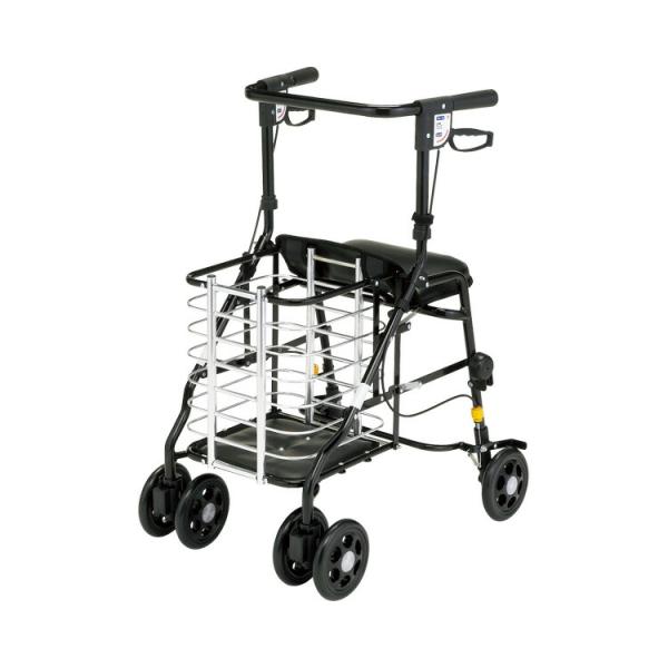 マキテック　オアシスワゴン　シルバーカー　ブレーキ　折り畳み可　ダブルキャスター マキテック シルバーカー ショッピングカート かっこいい カゴ
