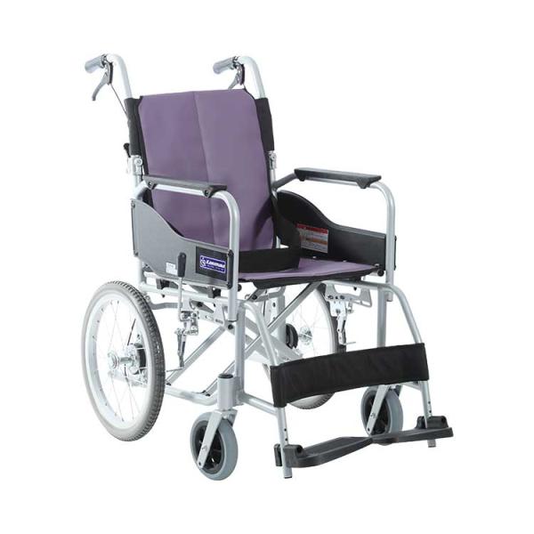 車椅子 介助用 STAYER（ステイヤー）介助用 SY16-40SB SY16-42SB カワムラサイクル │ 車いす くるまいす 車イス 介助ブレーキ 背折れ機能付き ノーパンクタイヤ