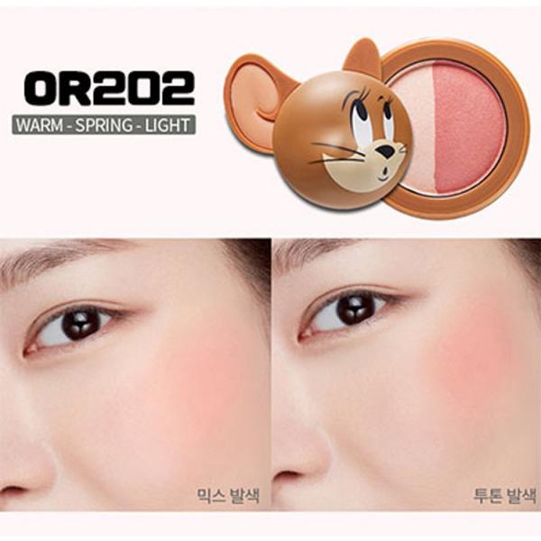 Etude House エチュードハウス ラッキートゥギャザー2トーン チークドーム トム ジェリー 韓国コスメ Edude125 パンドラモール 通販 Yahoo ショッピング