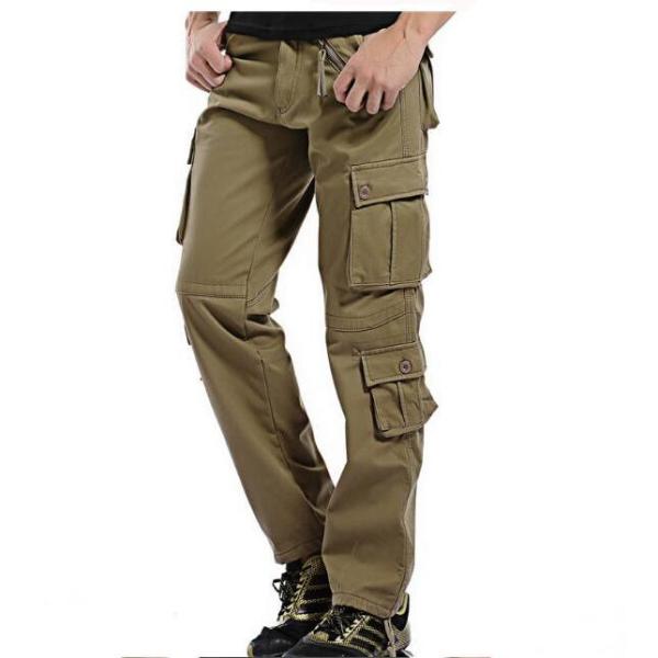 カーゴパンツ メンズ 裏ボア付き 保温 防風 防寒 ロング ワークパンツ ポケット多い 作業ズボン 作業服 欧米風 ミリタリー 春 秋 冬 アウトドア カーゴパンツ メンズ 裏ボア付き 保温 防風 防寒 ロング ワークパンツ