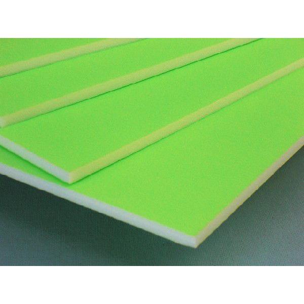 スチレンボード 7mm カラーボード （ライム） 3x6判 （20枚入り