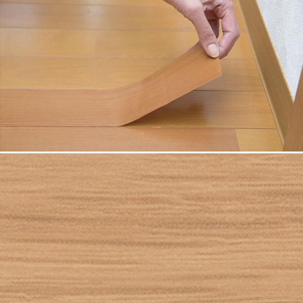 ■商品説明  傷ついたフローリングの補修に「パネシート フローリング用」フローリングの補修や家具によるキズから、フローリングを保護するために使用できます。摩耗に強く耐久性に優れています。粘着剤付きなので、裏面の紙をはがして貼るだけの簡単作業...