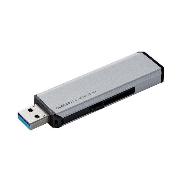 エレコム 外付けポータブルSSD 1TBシルバー ESD-EWA1000GSV 1台 |b04 