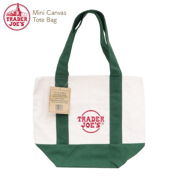 TRADER JOE'S（トレーダージョーズ） ミニキャンバストートバック