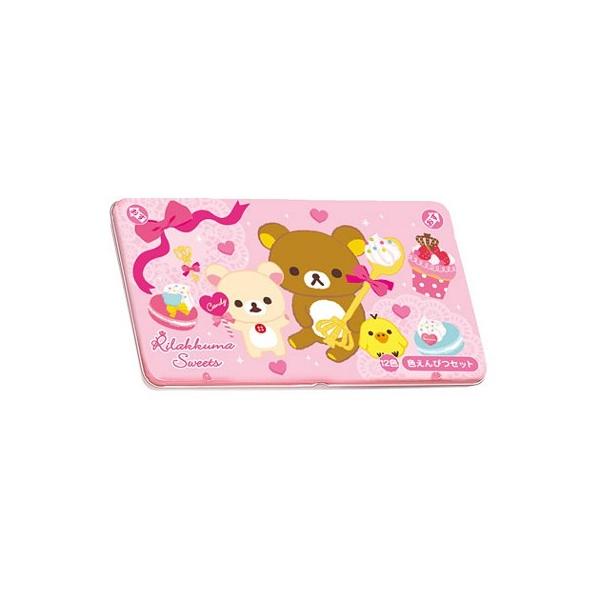 (ネコポス選択可) リラックマ　色えんぴつセット　スイーツ　PN68401