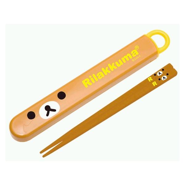 (ネコポス選択可) はし＆はし箱 KY95001 箸 リラックマ フェイス