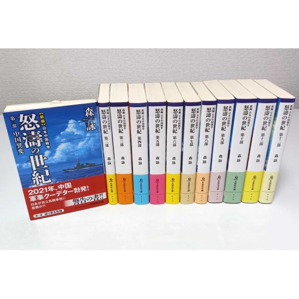 新編 日本中国戦争 怒濤の世紀　全12巻揃 【文芸社文庫】（セット販売）/森詠