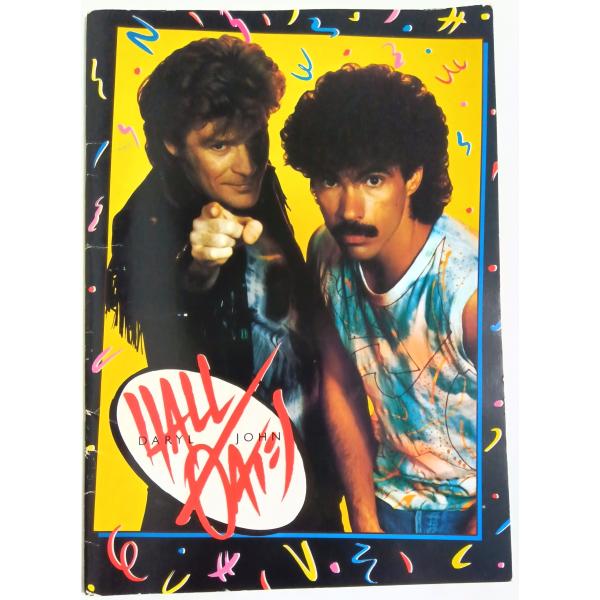DARYL HALL & JOHN OATES(ホール＆オーツ): BIG BAM BOOM '85 【公演パンフレット】