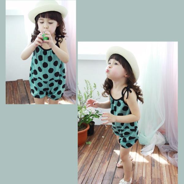 Loiuispolka ルイスポルカ ジーニージャンプスーツ ドットグリーン 韓国子供服ブランド キッズウェア かわいい 女の子 ガールに人気商品入荷 Buyee Servicio De Proxy Japones Buyee Compra En Japon