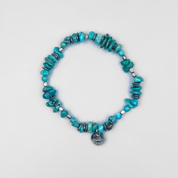 AMP JAPAN アンプジャパン　ブレスレット　Tumble Turquoise Bracelet -single- 13AHK-160
