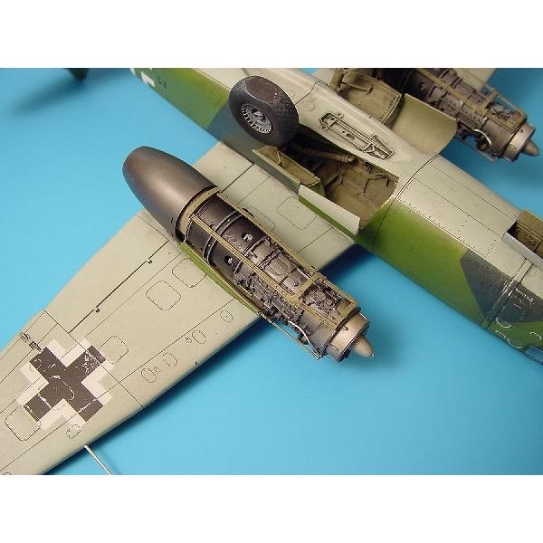 アイリス 4205 1/48 Ar 234B Blitz detail エンジン(HASEGAWA用