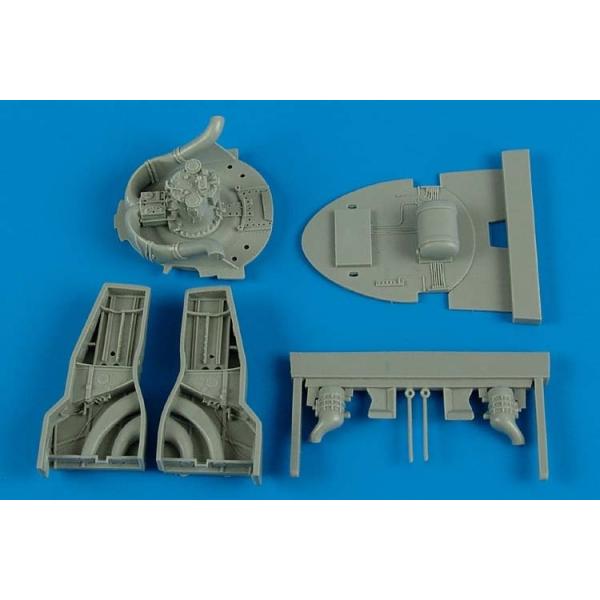 アイリス 4574 1/48 F8F-1 ベアキャット 脚収納庫(HOBBY BOSS用)
