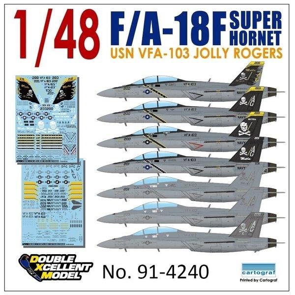 DXM 91-4240 1/48 USN F/A-18F スーパー ホーネット VFA-103 