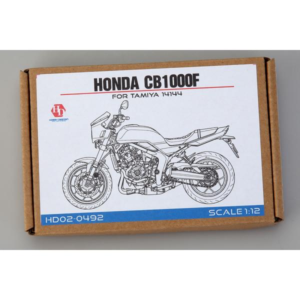 ホビーデザイン HD02-0492 1/12 ホンダ CB1000F ディテールアップセット タミヤ用(14144)（PE+メタルパーツ+レジン）