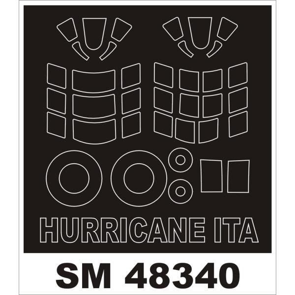 モンテックス SM48340 1/48 ホーカー ハリケーン Mk I(イタレリ用) ミニマスク