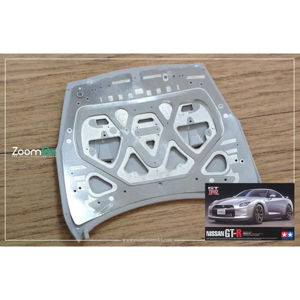 ZoomOn ZD126 1/24 ニッサン GT-R 35 ボンネットフード ストラクチャー