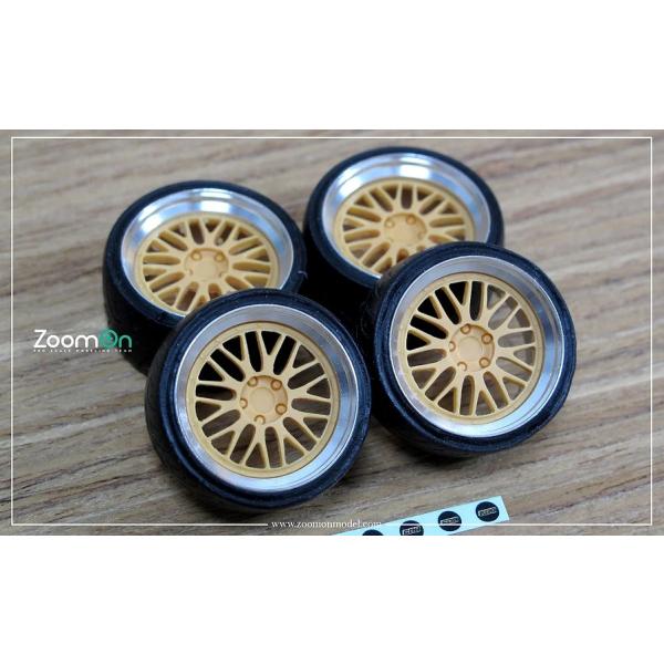 ZoomOn ZR017 1/24 19インチ BBS LM ホイールセット : ホビーショップ