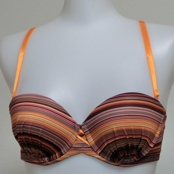 トリンプ ミークローゼット002 Tシャツブラジャー B65 C75 D65 T9 茶ボーダー 4401 取替ストラップ付 ７周年記念利益還元価格 4401br D65 ぱおヤフー店 通販 Yahoo ショッピング