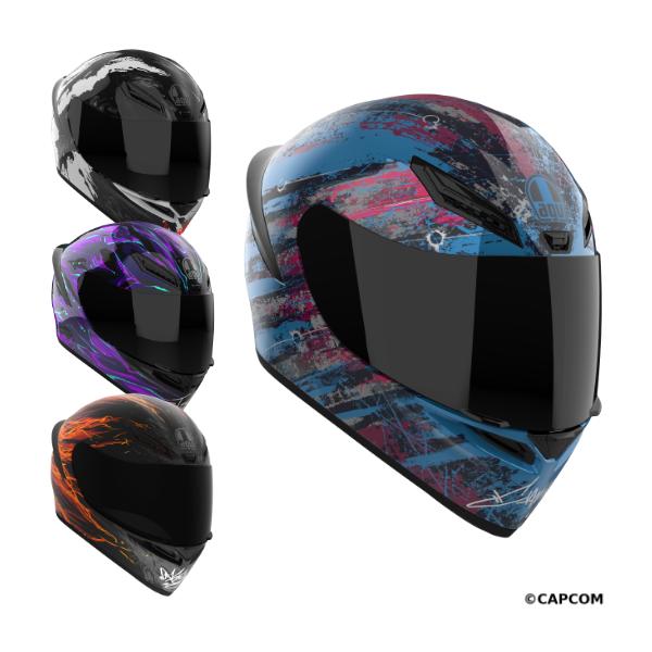 AGV K1 S JIST ASIAN FIT SF6 ストリートファイター6 ヘルメット 2027年1〜2月頃発売予定 "数量限定モデル" 予約注文受付中