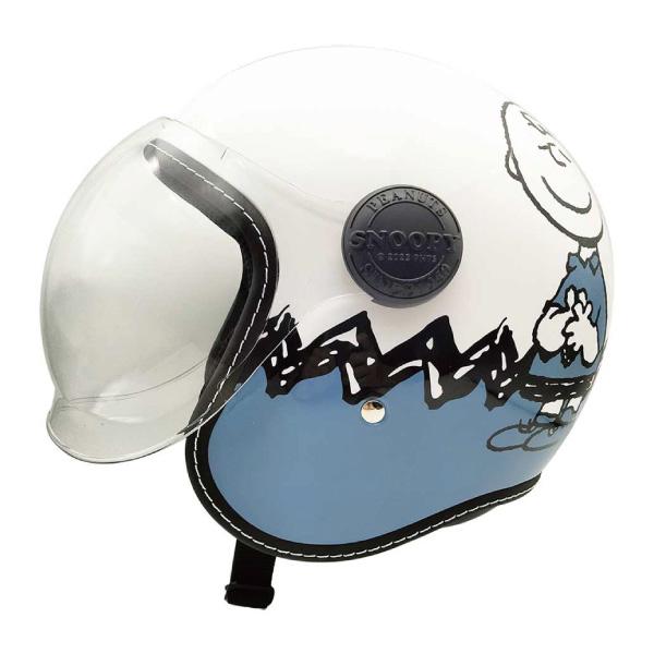 AXS SNOOPY SNJ-111 スヌーピー＆チャーリーブラウン ブルー シールド