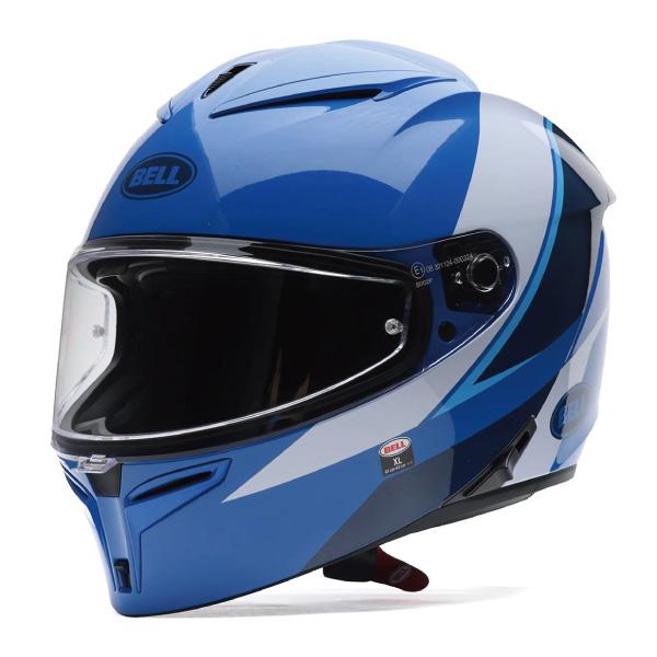 BELL ベル　フルフェイスヘルメット　60-61 青　シルバー BELL（ベル） BELL LITHIUM CRF リチウム FLIP BLUE フルフェイス