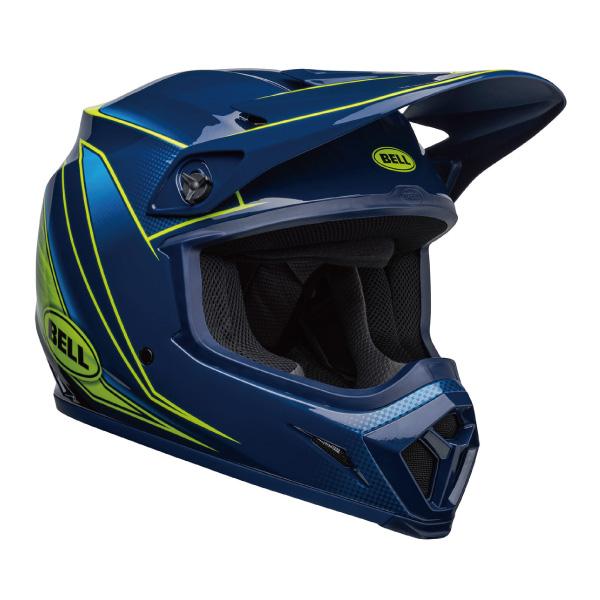 bell mx-9 ヘルメット　新品フィッティングパット付き BELL（ヘルメット） BELL MX-9 MIPS ZONE ゾーン ネイビー