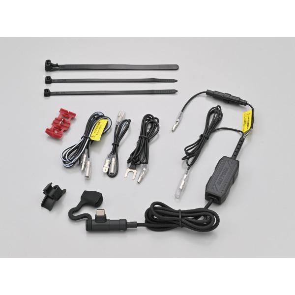 専用まとめ DAYTONA（デイトナ） 15644 バイク専用電源 バイク→スマホ直行充電