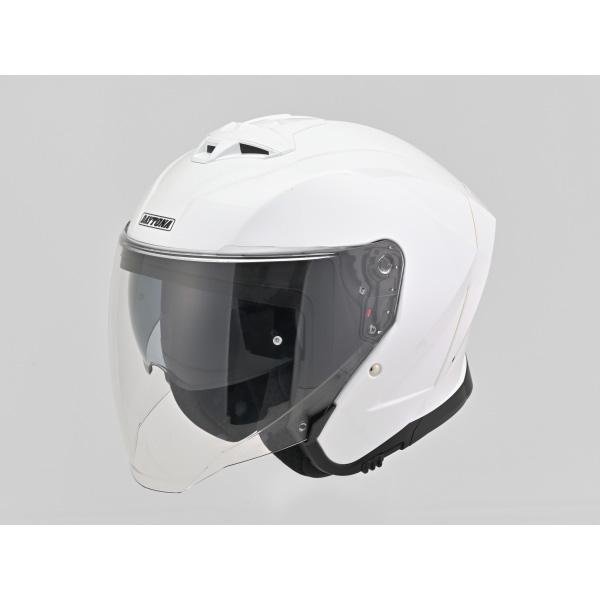 最終値下げ　DAYTONA ヘルメット　ホワイト　L DAYTONA（デイトナ） DN-006SJ スポーツジェットヘルメット ホワイト