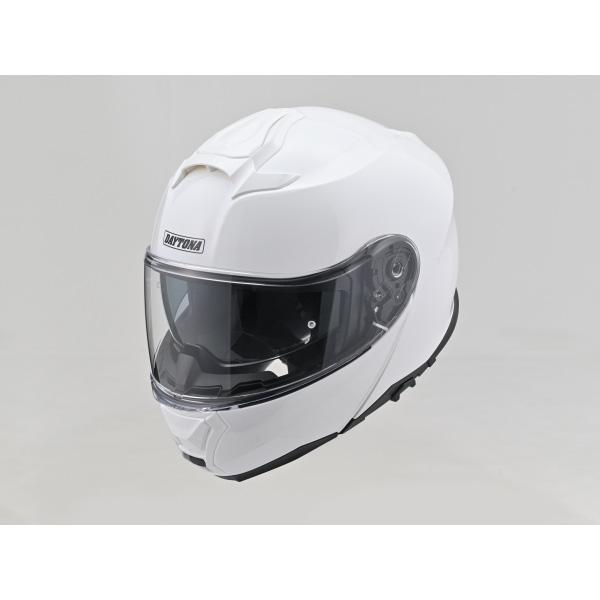DAYTONA（デイトナ） DN-010BT フリップアップヘルメット ホワイト