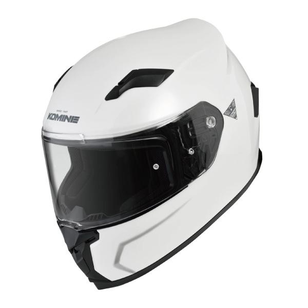 コミネ（Komine） HK-170 FL フルフェイスヘルメット パールホワイト