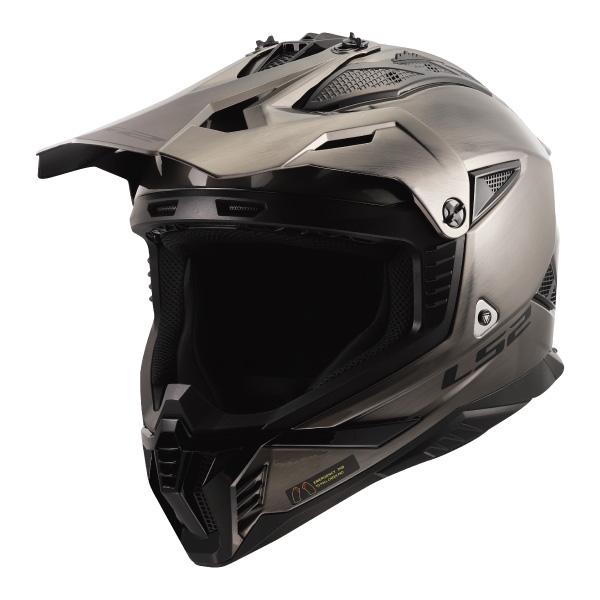 LS2 HELMETS LS2 FAST II ファストツー チタニウム オフロード 