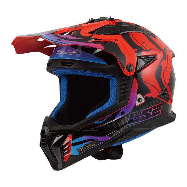 LS2 HELMETS LS2 FAST II ファストツー ウォッシュグロスレッド オフ