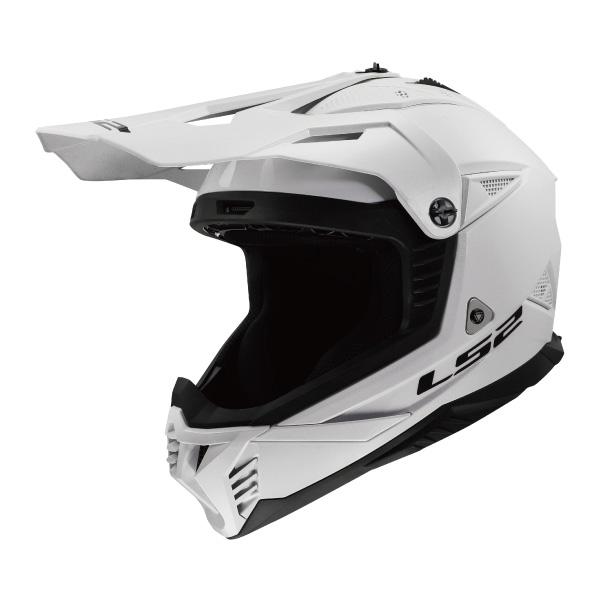 LS2 HELMETS LS2 FAST II ファストツー ホワイト オフロードヘルメット