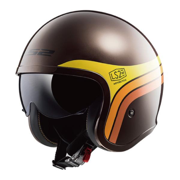 LS2 HELMETS SPITFIRE スピットファイア ブラウンオレンジ LS2 HELMETS SPITFIRE スピットファイア ブラウンオレンジ