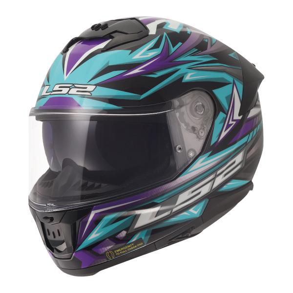 LS2 HELMETS LS2 STREAM2 ストリーム2 ブルーパープル インナー