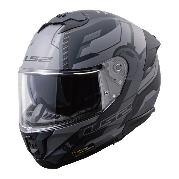 LS2 HELMETS LS2 STREAM2 ストリーム2 マットチタニウムグレー