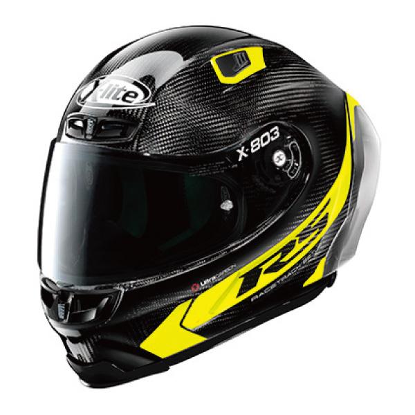 X-lite X-803RS ULTLA CARBON ホットラップ イエロー/16 フルフェイス 