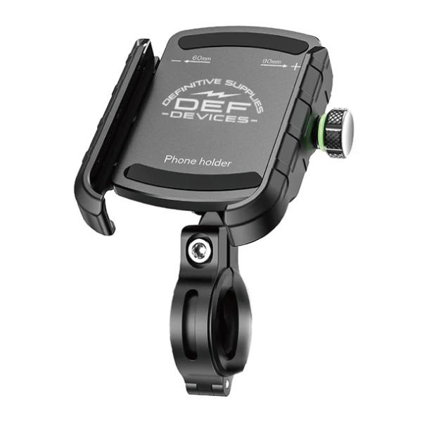 ライズ DEF 衝撃吸収 アルミ スマートフォン ホルダー DEF-BM8 : PAPA