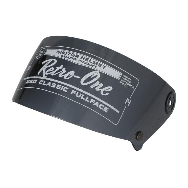 ニキトー　レトロワン　ヘルメット　シールドスモーク Amazon | 【RIDEZ(ライズ)】フルフェイスヘルメット NIKITOR