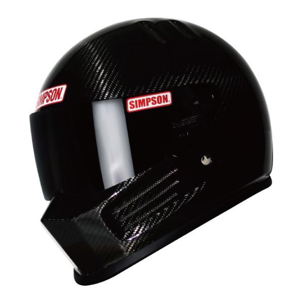 SIMSON BANDIT Pro 極美品 SIMPSON（シンプソン） SIMPSON BANDIT Pro カーボン フルフェイス