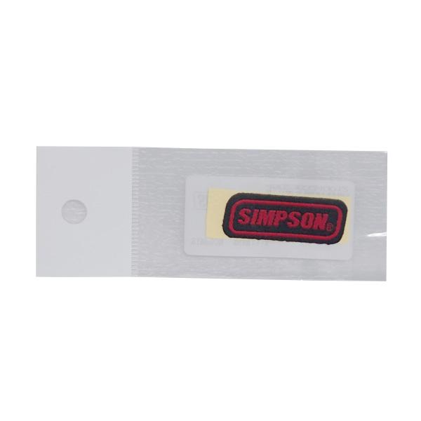 メーカー名： SIMPSON / シンプソン商品名： チークパッド用 リペア 刺繍ステッカー入数： 1枚（片側分）サイズ 幅： 約4.0cmチークパッド用刺繍ステッカーの単品です。製品性質上、ロゴ形状の仕上がりには誤差が生じる場合がございま...