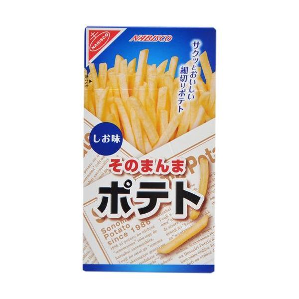 ケース販売 ナビスコ そのまんまポテト しお味 70g 12個