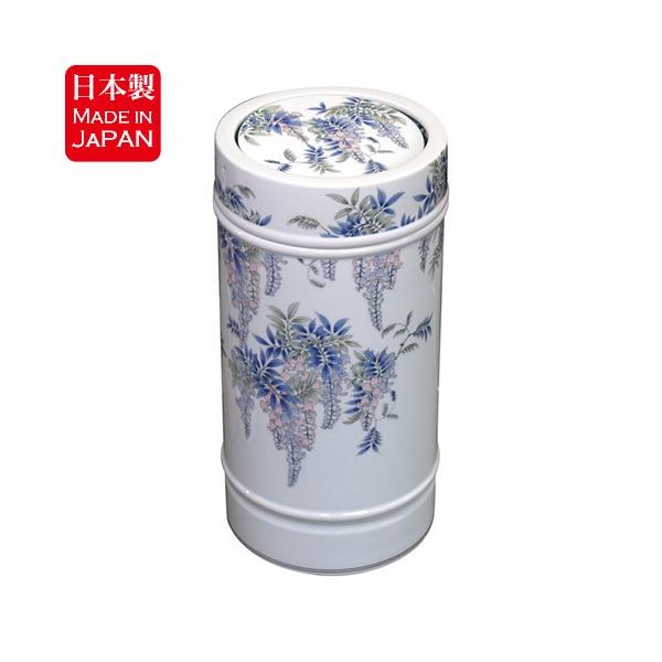 ちり入れ おしゃれ 有田焼 染付藤絵 ごみばこ ゴミ箱