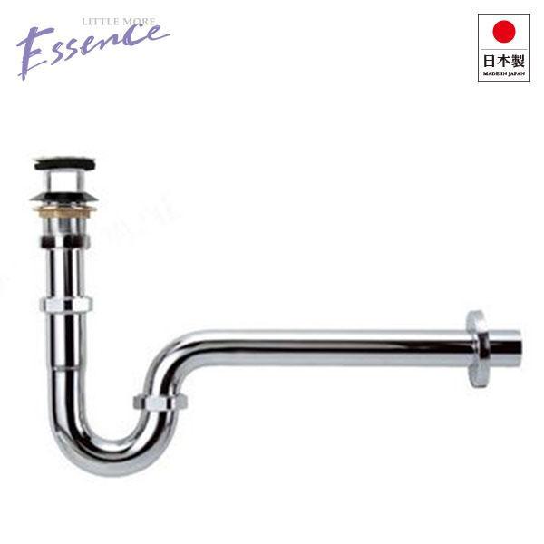 essence 排水金具 セット Pトラップ 32mm 横穴付Pトラップ32 クロム