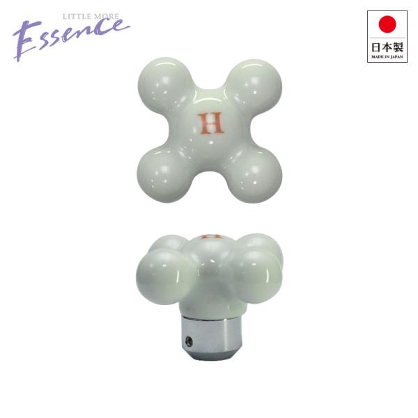 Essence エッセンス 水栓ハンドル ピヴォクロス イングリッシュ クローム ホット オンリーワンクラブ IB4-E287010