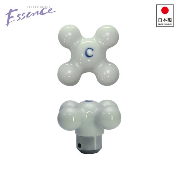 Essence エッセンス 水栓ハンドル ピヴォクロス イングリッシュ クローム コールド オンリーワンクラブ IB4-E287020
