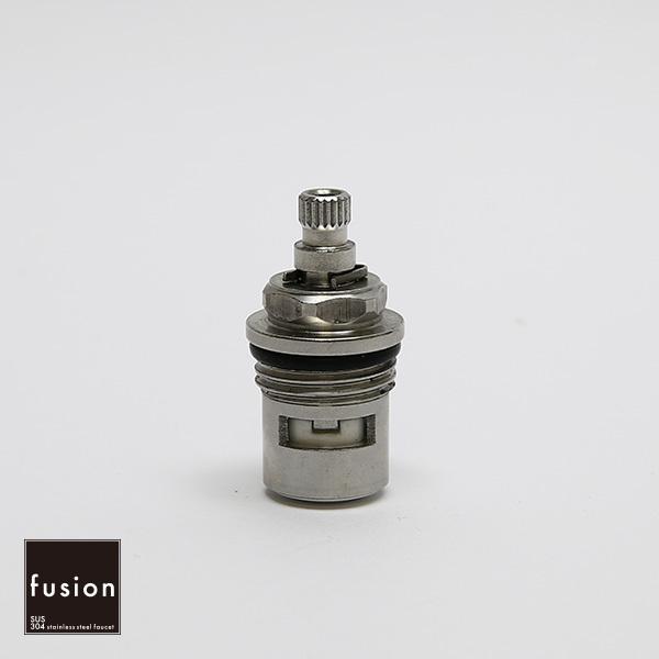fusion ステンレス セラミックバルブ（反時計回り90度／開）ステンレス