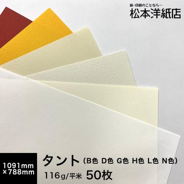 タント (B色・D色・G色・H色・L色・N色) 116g/平米 全紙サイズ(1091 